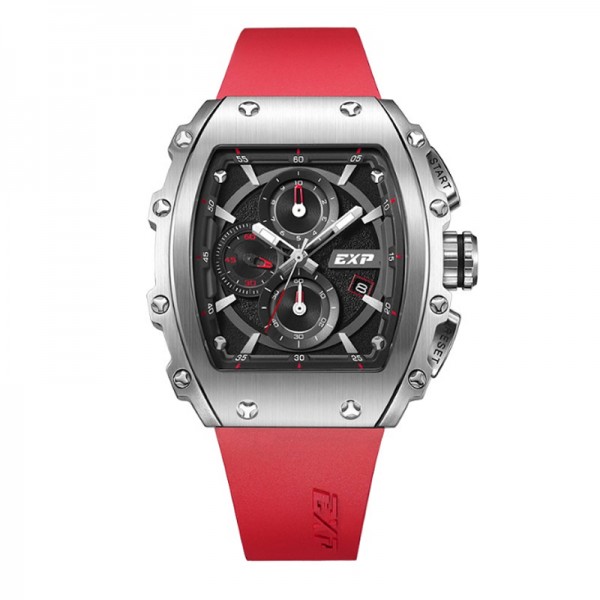 Expedition 6846 Silver Red Rubber MCRSSBARE